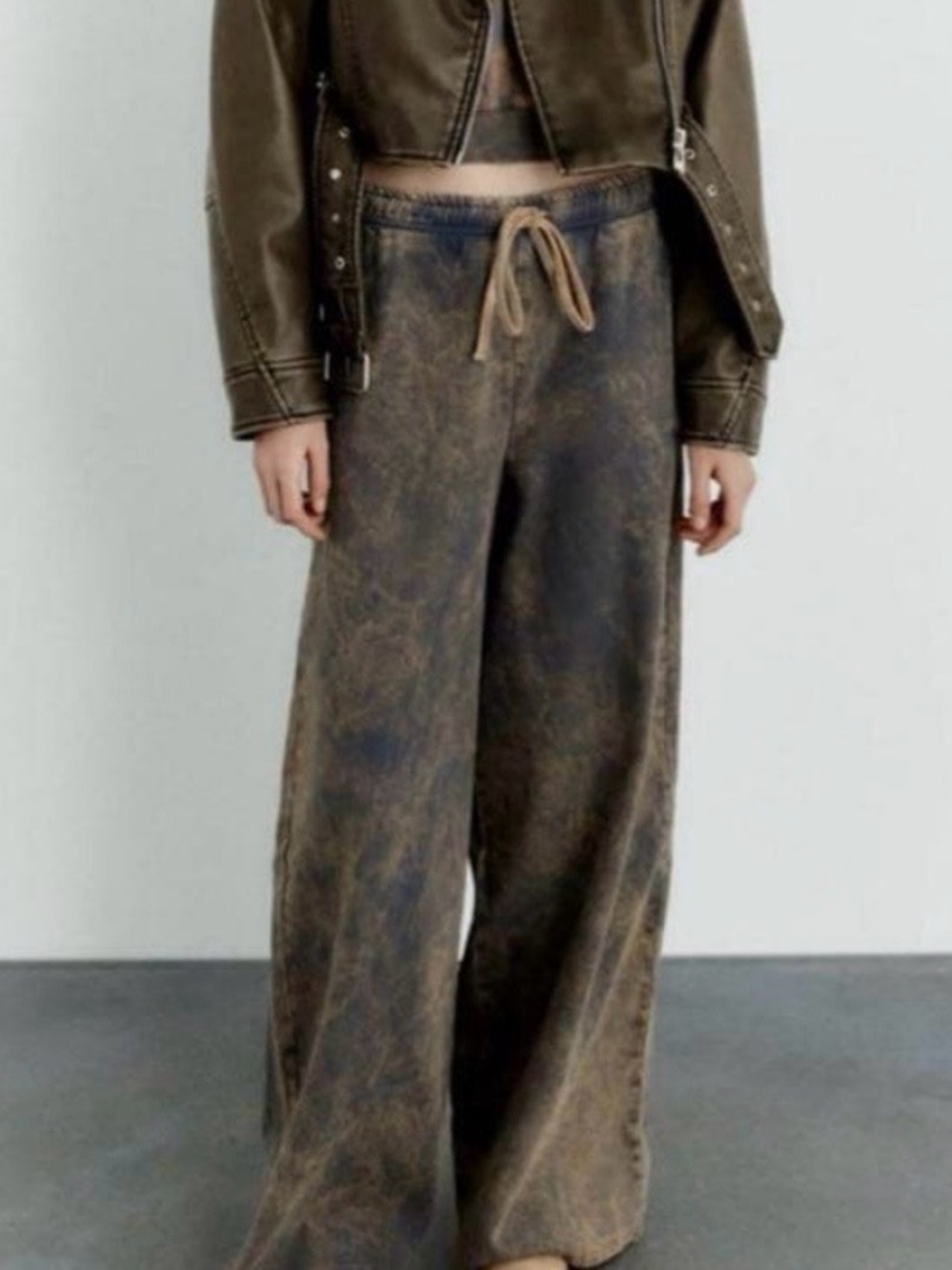 Zara Wide Leg Pants - Picture 2 of 6